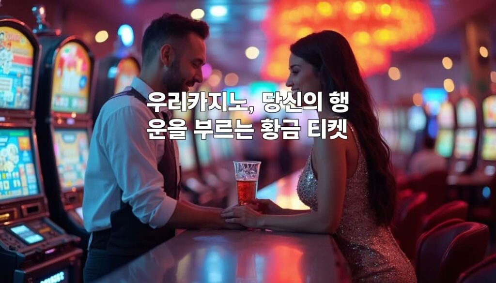 우리카지노, 당신의 행운을 부르는 황금 티켓