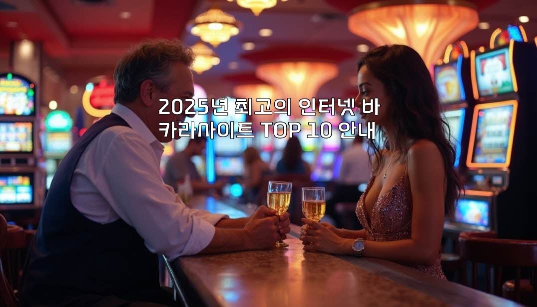 2025년 최고의 인터넷 바카라사이트 TOP 10 안내